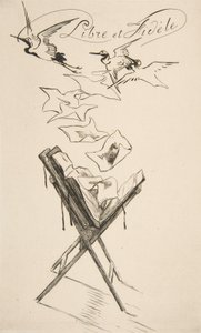 Libre et Fidèle, 1878 von Felix Bracquemond