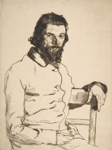 Porträt von Charles Meryon von Felix Bracquemond