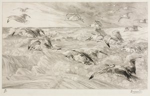 Die Möwen, ca. 1880