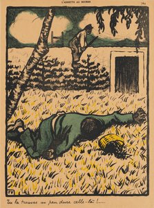 Verbrechen und Strafen VII, 764: Das wird sich als ziemlich hart erweisen!, 1901 von Felix Edouard Vallotton