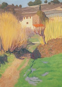 Landschaft bei Lagnes, 1921