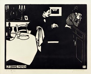 Das große Mittel von Felix Edouard Vallotton
