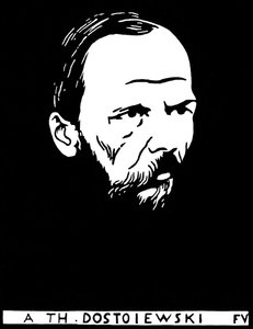 Porträt von Fjodor Michailowitsch Dostojewski