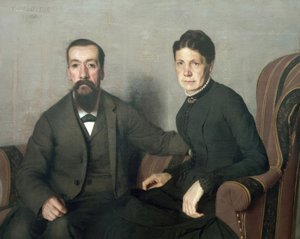 Porträt der Eltern des Künstlers