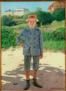 Porträt des jungen Delisle