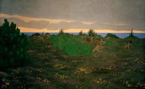 Antiker Abend von Felix Edouard Vallotton