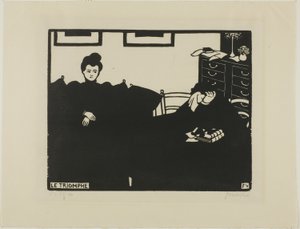 Der Triumph, Tafel zwei aus Intimitäten von Felix Edouard Vallotton