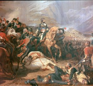 Napoleon in der Schlacht von Rivoli, 18. Jahrhundert