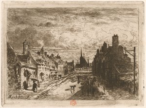 Après la pluie von Felix Hilaire Buhot