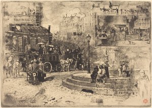 La Place Pigalle en 1878, 1878