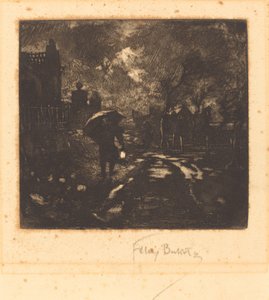 Die Nachtwache von Felix Hilaire Buhot