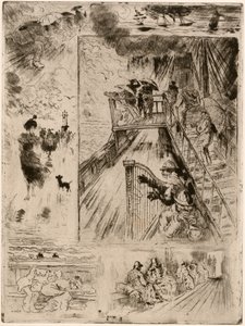 La Traversée von Felix Hilaire Buhot