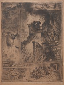 Die Überquerung von Felix Hilaire Buhot