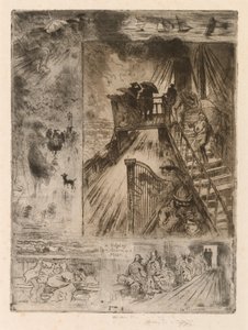 Der Durchgang von Felix Hilaire Buhot