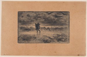 Der Meereslandschaftsmaler, 1860-98 von Felix Hilaire Buhot