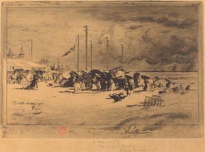 Ein Korn in Trouville (Sturm in Trouville)