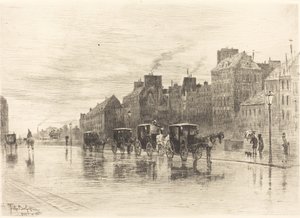 Wintermorgen am Quai de l