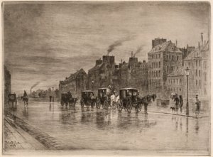Wintermorgen am Quai de l