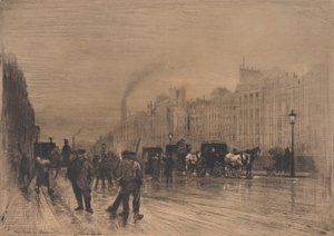 Wintermorgen am Kai, Paris, 1883