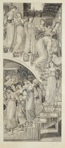 Die goldenen Treppen, nach Sir Edward Coley Burne-Jones