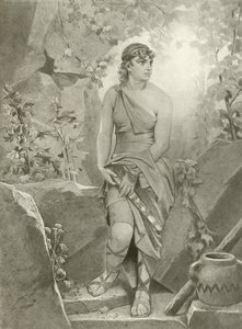 Cymbeline. Akt III, Szene VI von Felix Octavius Carr Darley