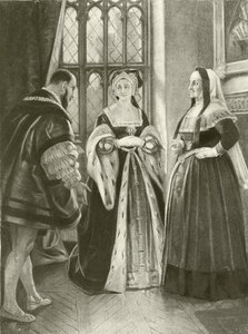 König Heinrich VIII. Akt II, Szene III (Gravur)