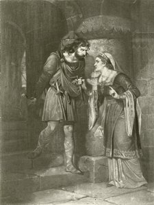 Macbeth. Akt II, Szene II von Felix Octavius Carr Darley