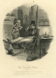 Das Alte Kuriositätenkabinett - Die Marchioness und Mr. Swiveller von Felix Octavius Carr Darley