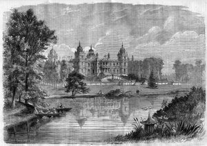 Ferrieres-en-Brie (Ferrieres en Brie) (Seine-et-Marne), ehemaliges Anwesen der Familie Rothschild