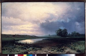 Überflutete Wiesen von Feodor Alexandrovich Vassiliev
