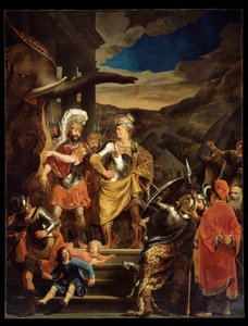 Fabritius und Pyrrhus von Ferdinand Bol