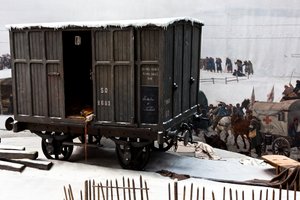 Bourbaki-Panorama von Ferdinand & Castres Edouard (1838-1902) Hodler