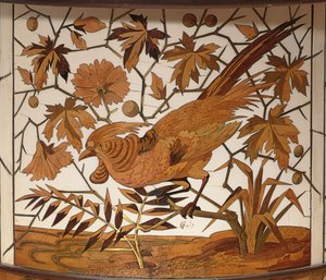 Detail eines Cachepots, Maison Giroux, letztes Viertel des 19. Jahrhunderts