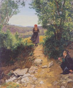 Der Erwartete von Ferdinand Georg Waldmüller