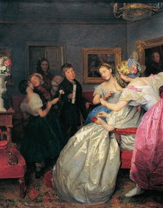 Arme Gratulanten von Ferdinand Georg Waldmuller