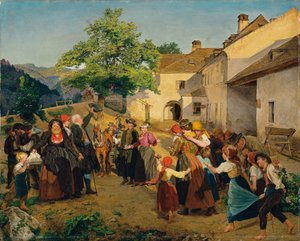 Der Abschied der Braut vom Elternhause - Höldrichsmühle