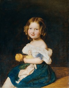 Emilie Werner (1832 - 1835), die Tochter des Ehepaares Johann und Magdalena Werner von Ferdinand Georg Waldmuller