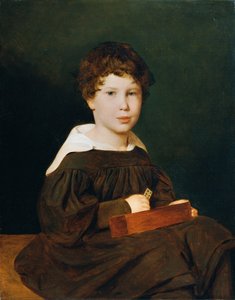 Heinrich Werner (1830 - 1861), der Sohn des Ehepaares Johann und Magdalena Werner von Ferdinand Georg Waldmuller