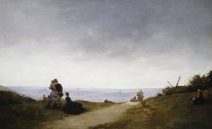 Ein Blick auf Paris von Montmartre