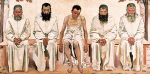 Lebensmüdigkeit von Ferdinand Hodler