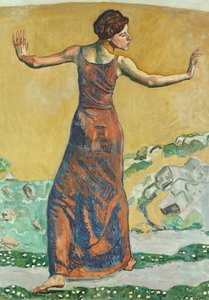 Freudige Frau, 1911 von Ferdinand Hodler