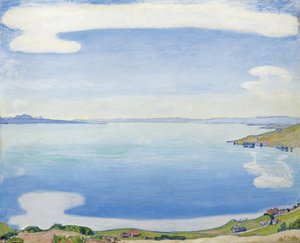 Genfersee von Chexbres aus gesehen, 1904