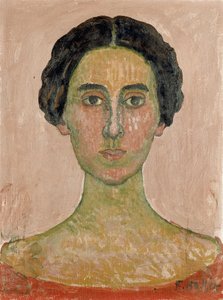 Porträt von Valentine Godé-Darel, Kopf einer französischen Frau von Ferdinand Hodler