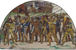 Der Rückzug von Marignano Variante, ca. 1897