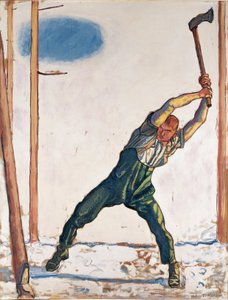 Holzfäller von Ferdinand Hodler