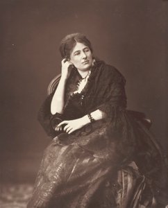 Juliette Lamber, [französische feministische Schriftstellerin], ca. 1876