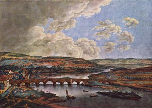 Die Hauptbrücke bei Aschaffenburg (Aschaffenburg-Zyklus)