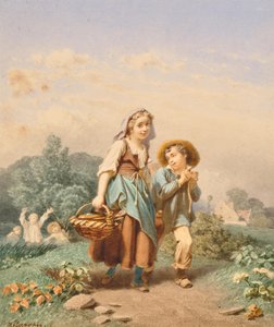 Ferdinand Mahron Weg zum Feld 2 von Ferdinand Marohn