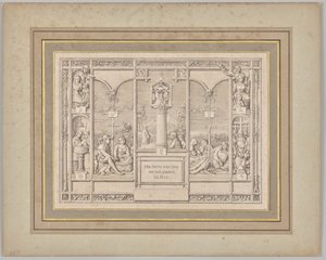 Schlussstein. Johannes XX, 29 von Ferdinand Olivier