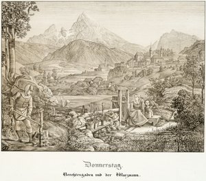 Donnerstag: Berchtesgaden und der Watzmann